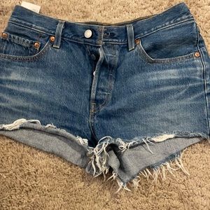 Levi’s original 501 mid rise shorts